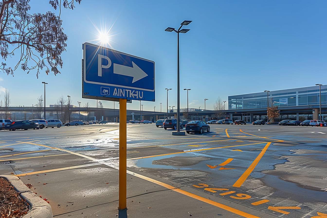 quelles sont les distances entre les parkings et les terminaux de l’aéroport?