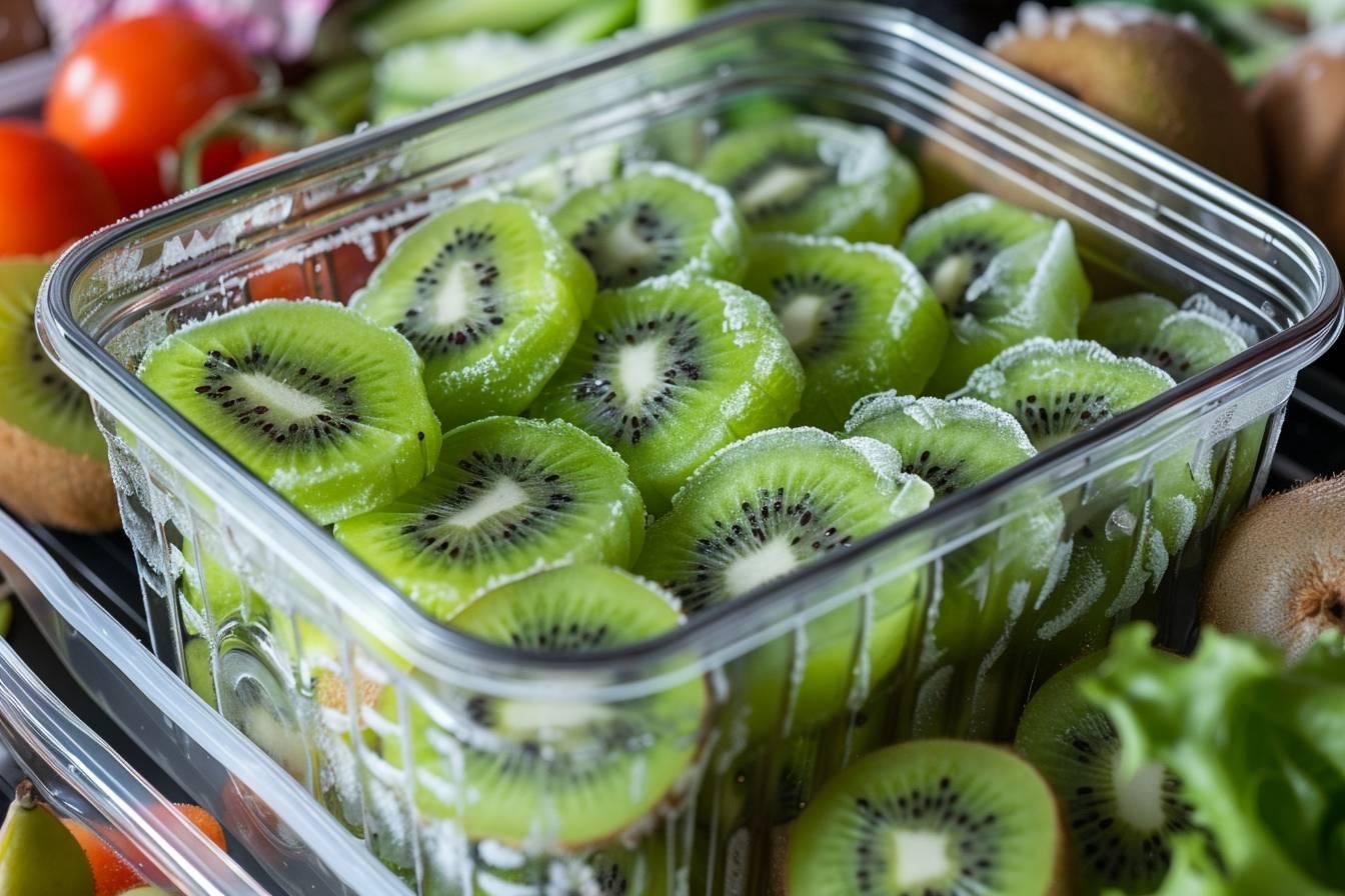 Comment bien congeler les kiwis pour préserver leurs nutriments